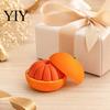 Orange Fidget Toy 3D Printed Toy, Stress Relief Simulated Fake Fruit Model Decoration Ornament for Home Office Desk