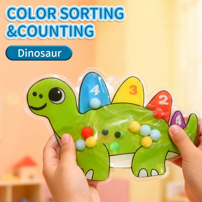 Sensory Fidget Toy for Autistic Color Sorting Maze Beads Montessori Toy Fine Motor Skills Stress Relief Preschool Learning Kids