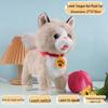 Electronic Puppy Toy: Interactive Walking, Barking, and Singing Pet with Leash