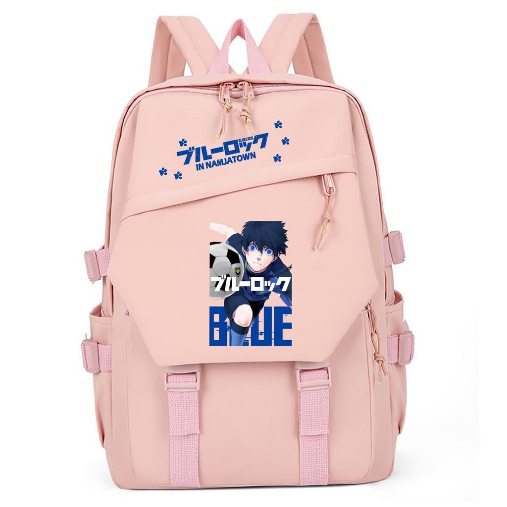 Animation Peripheral Style School Bag Campus Male And Female Students Casual Versatile Composite Cloth Backpack