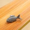 Poignée de meuble en forme de poisson Poignée de porte d'armoire en céramique Bouton de tiroir élégant Cuisine