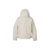 Columbia Solid Color Windproof Warm Three-In-One Sports Hooded Jacket Women Jackets Off-White WR0971-278