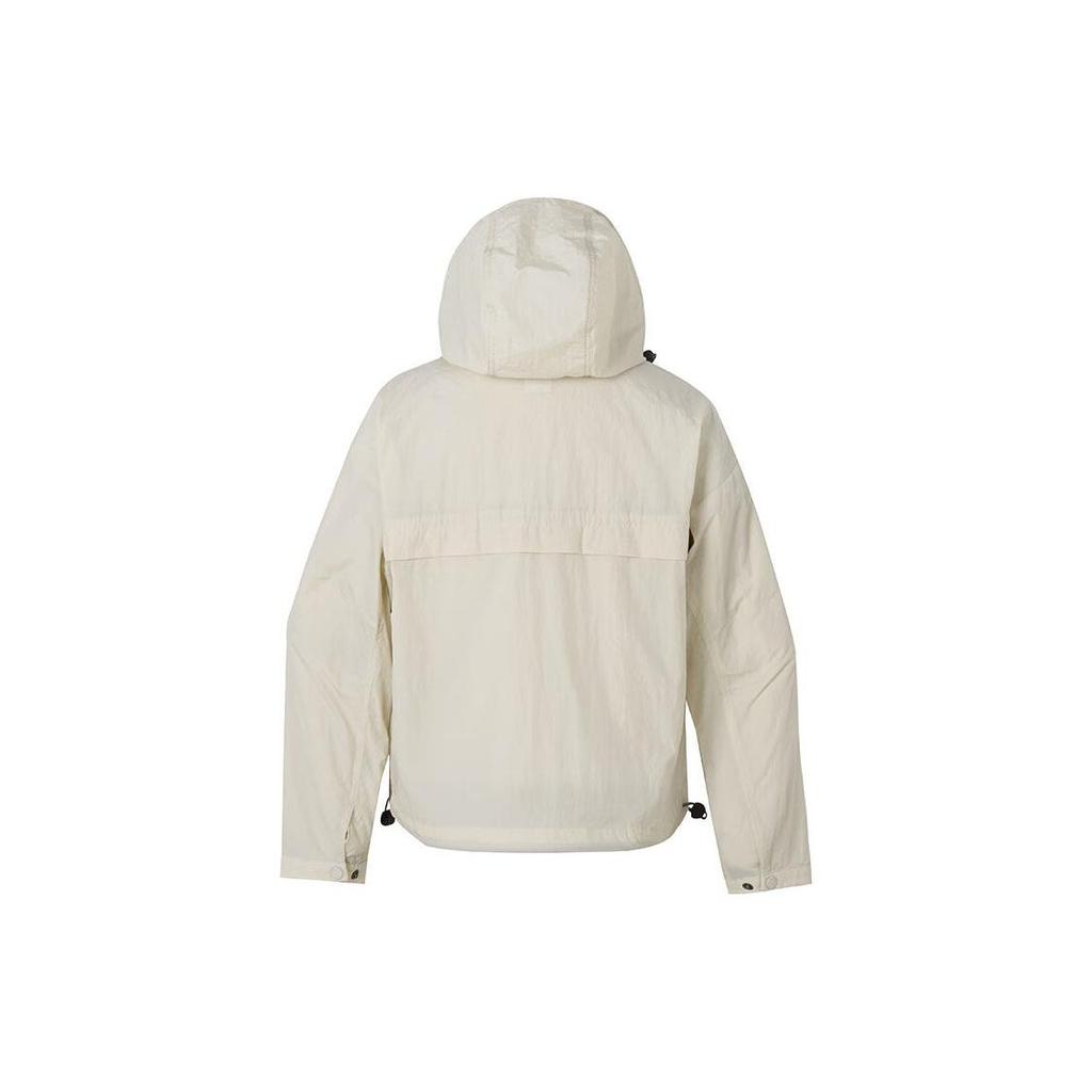 Columbia Solid Color Windproof Warm Three-In-One Sports Hooded Jacket Women Jackets Off-White WR0971-278