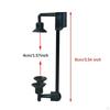 Uchwyt Klips do Mikrofonu Instrumentowego Regulowany Zacisk Montażowy Gitara do Ukulele