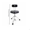 Drum Stool with Backrest Ergonomic Furniture Comfortable for Drummers