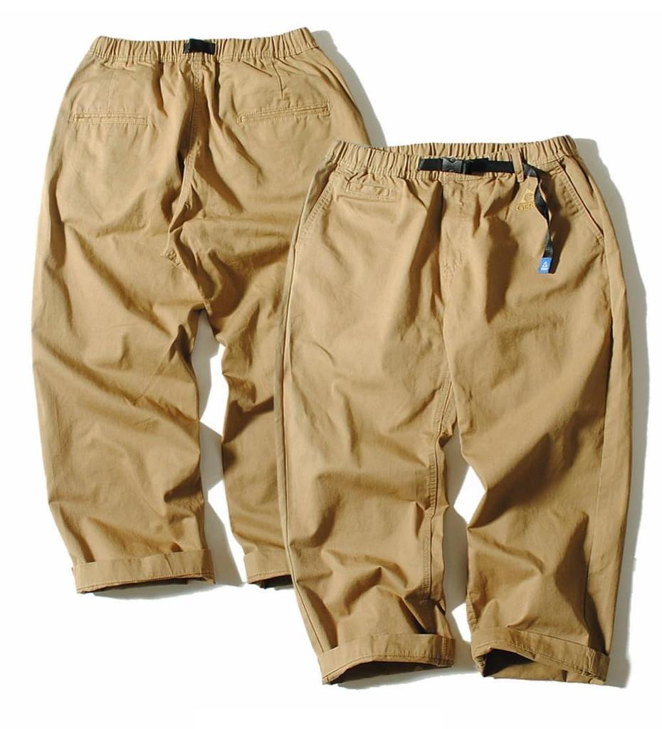 Gerry Wide Climbing Pants, Men's Cotton Twill Chinos (JP, Alphabet, XL, Beige)