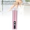 Electric Feet Callus Remover 2 in 1 Aluminum Alloy Electric Foot File Rechargeable Foot Sander for Home Pink