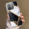 Geometrisches Marmormuster Stoßfeste Handyhülle für Xiaomi Poco X7 X6 X5 X3 Pro F7 Ultra M8 Redmi 15C 15 14C 13C 12C 10C 13 12 10