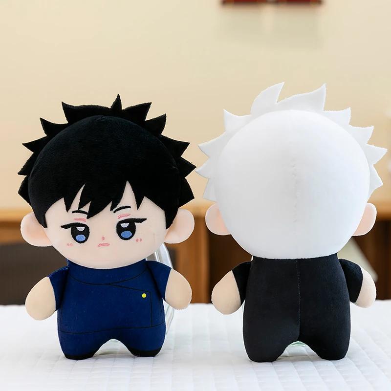 23cm Cartoon Jujutsu Kaisen Plush Dolls Lovely Anime Plush Toy Fushiguro Megumi Itadori Yuji Gojo Satoru Peluche Toy Fans Gift
