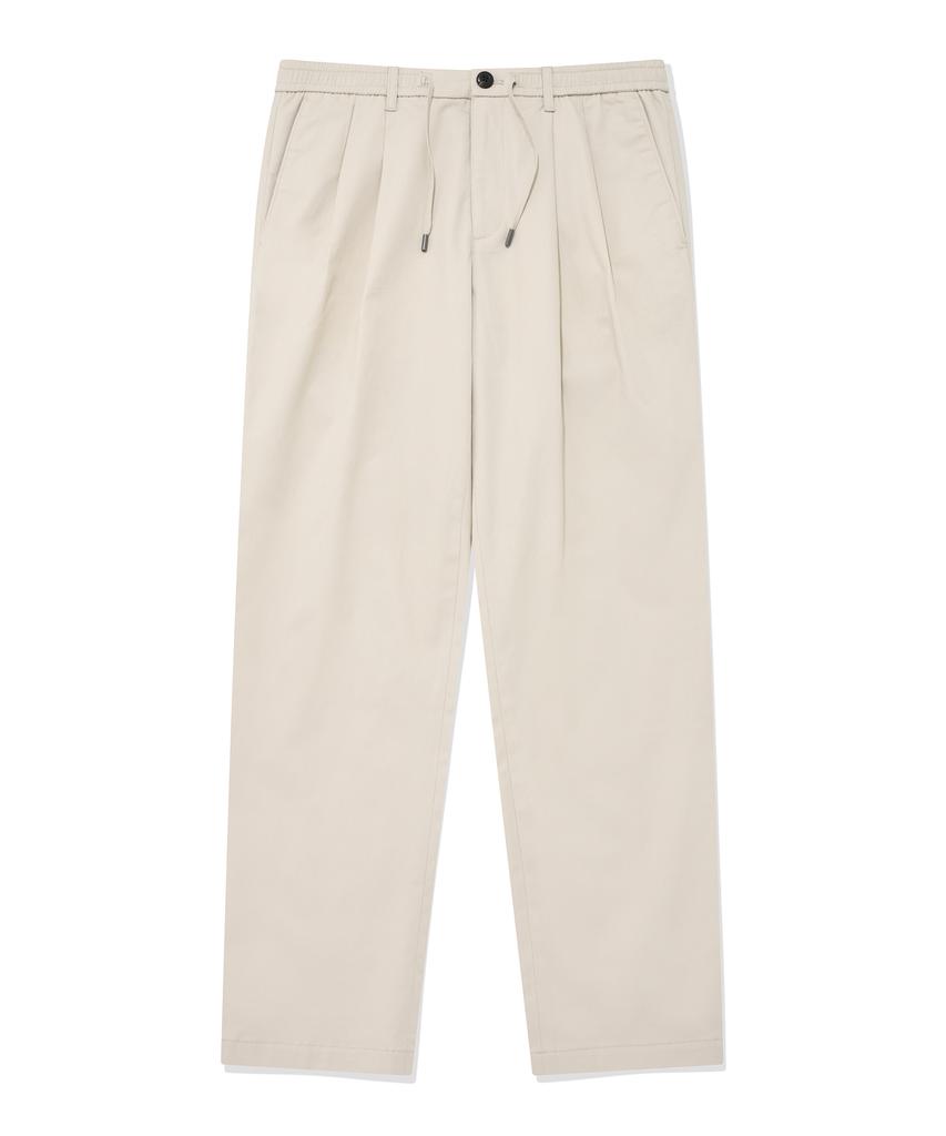 COVERNAT Tapered Chino Pants Ivory