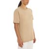 Maison Kitsune Fox Appliqué Crew Neck Short Sleeve T-Shirt Women T-Shirts Light-Brown AW00103KJ0005-P220