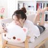 35cm Kawaii Gatto Sdraiato Peluche Giocattoli Ripieni Carino Gatto Bambola Adorabile Animale Cuscino Morbido Cartone Animato Giocattoli per Bambini Ragazze Regalo di Natale