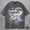 Three Hammerhead Shark Retro Graphic Tshirts Vintage T Shirt Full Size S3XL Unisex T-Shirt