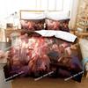 The Dragon and the Freckled Princess Bedding Set Printed Duvet Cover Sheet Pillowcase Bed Soft Quilt Cover Full Queen King Size
