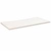Desk Top, White, 80X40X2.5 Cm, Solid Pine Wood