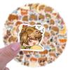 100 Xia Yan QQ Graffiti Stickers for Refrigerator, Skateboard, and Water Cup DIY Decoration.