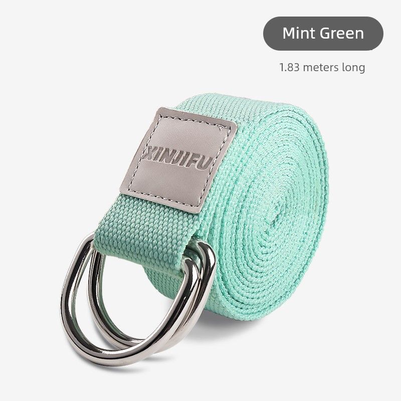 

Ремень для растяжки для йоги Горбатость Открытые плечи Красивая спина Растяжка Натяжная лента Веревка для воздушной йоги Вспомогательные принадлежности для йоги Айенгара [1.83m standard] mint green
