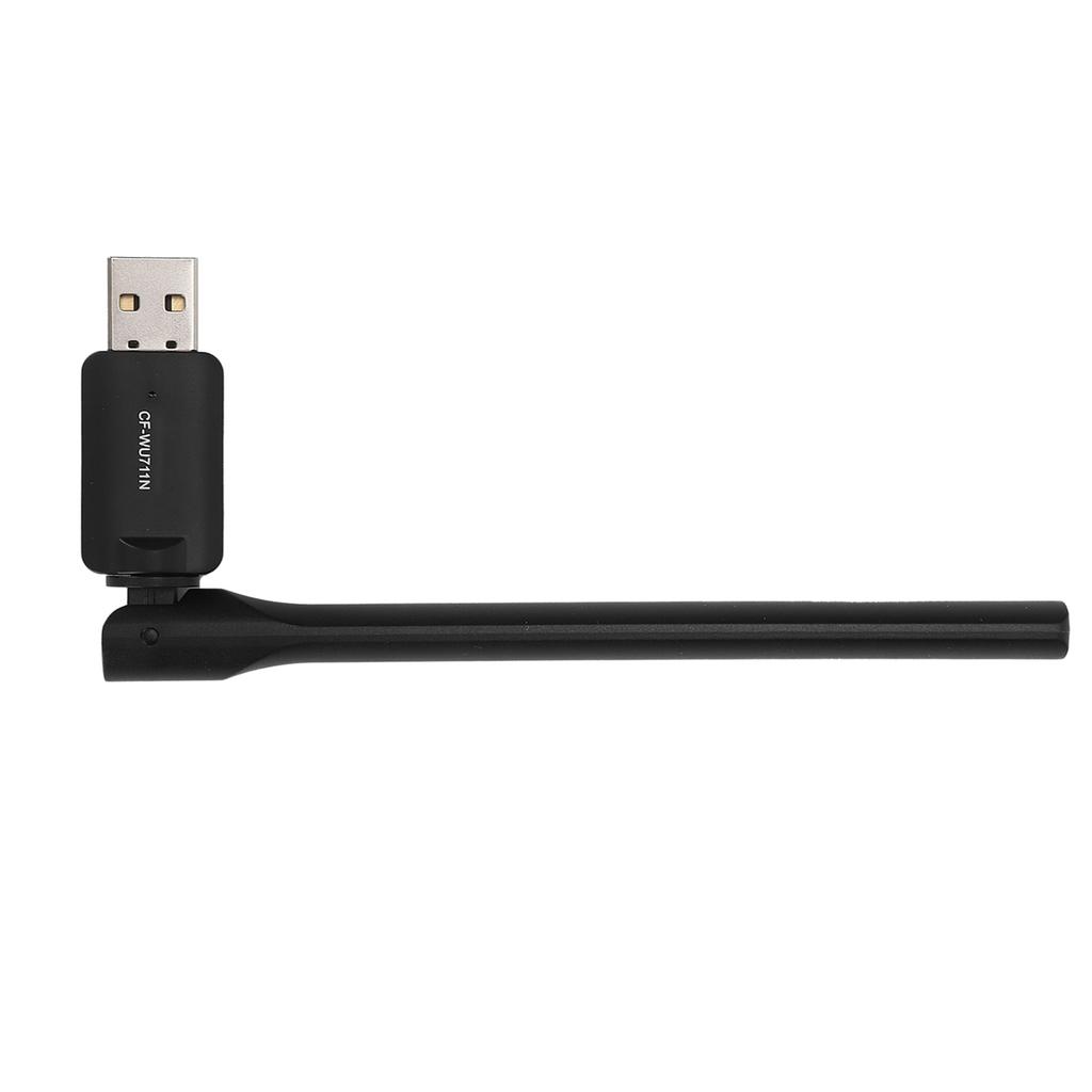 WiFi Adapter 150Mbps 2.4GHz USB Wireless Network Card for Data Transmission Home Office Desktop Laptop