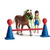Entraînement d'agility pour Poney SCHLEICH - Pour enfant - Farm World - 42481