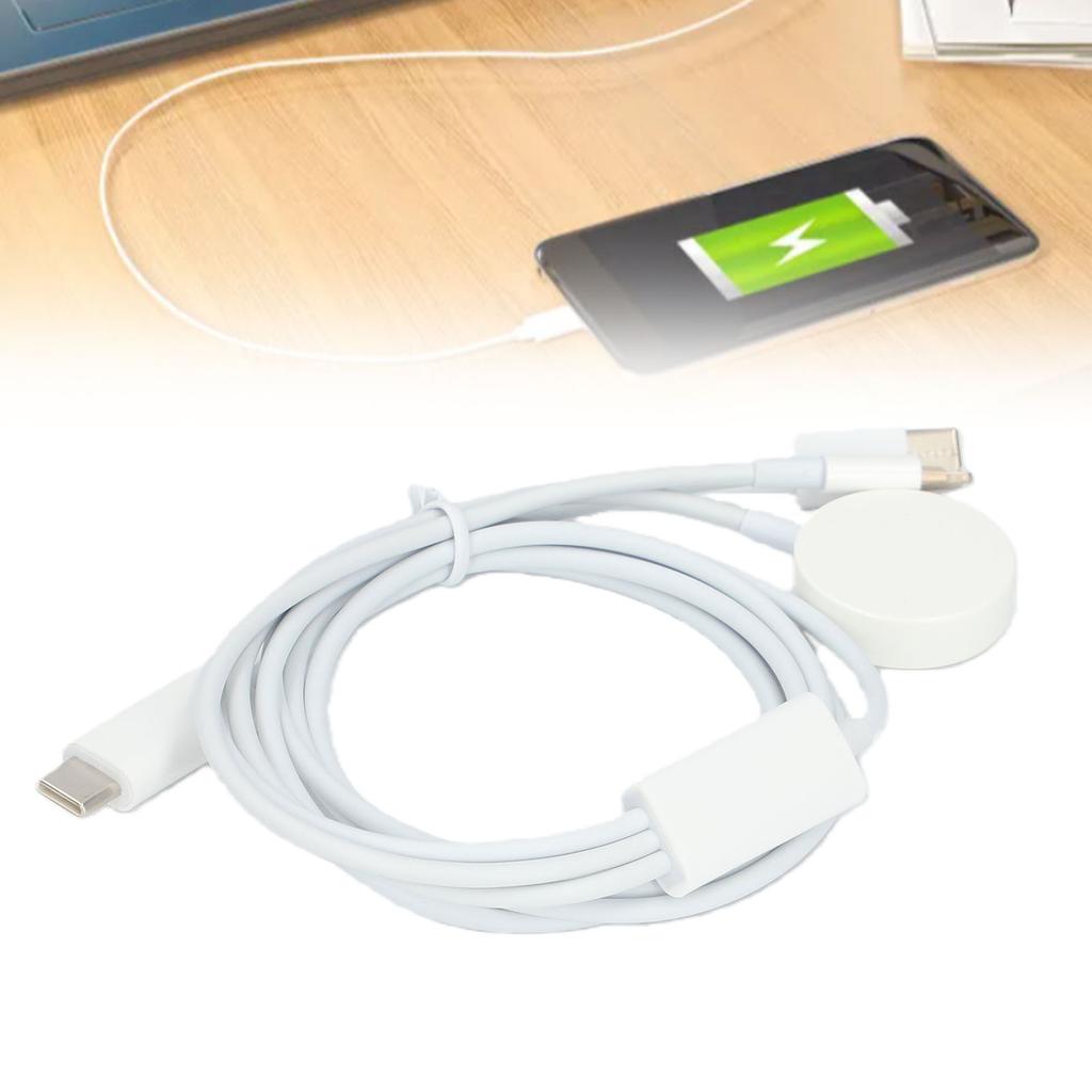 3-in-1 Schnellladekabel Passend für Iwatch 1,2 m