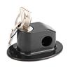 Refrigerator Wardrobe Cabinet Limiter Restrictor Safety Lock for Children Baby Protection Black