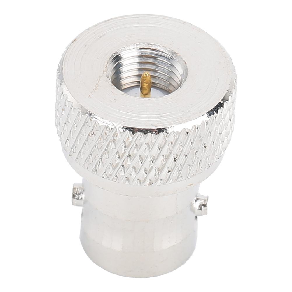 6 Stück Nickelplattierter SMA-Stecker auf BNC-Buchse Adapter mit Kupferinnenleiter für Antennen und Drahtlos-LAN-Geräte