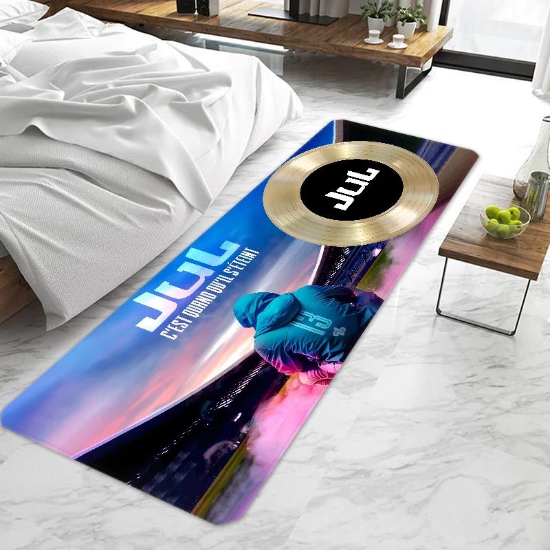Rapper JuL C'est Pas Des Lol Door Mat Entrance Non-slip Washable Kitchen Carpet Living Room Hallway Rugs Door Mats Bathroom Bath