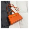 2025 New Popular Fashion Kelly Bag Women's High Sense Niche Messenger Bag Temperament Versatile Portable Small Bag