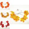 Pendant Maple Christmas Leaves Lighted Fall Garland 102030 Led String Lights