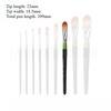 Nylon Hair Oil Painting Brushes Art Painting Tools Students Outdoor Sketching Watercolor/ Acrylic Paint Brushes Art Supplies
