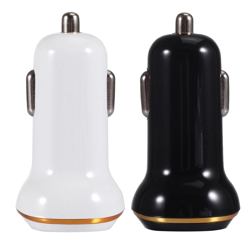 3.1A Dual USB Car Charger 2 Port Cigarette Lighter Socket  Car Charger LED Dual USB Smart