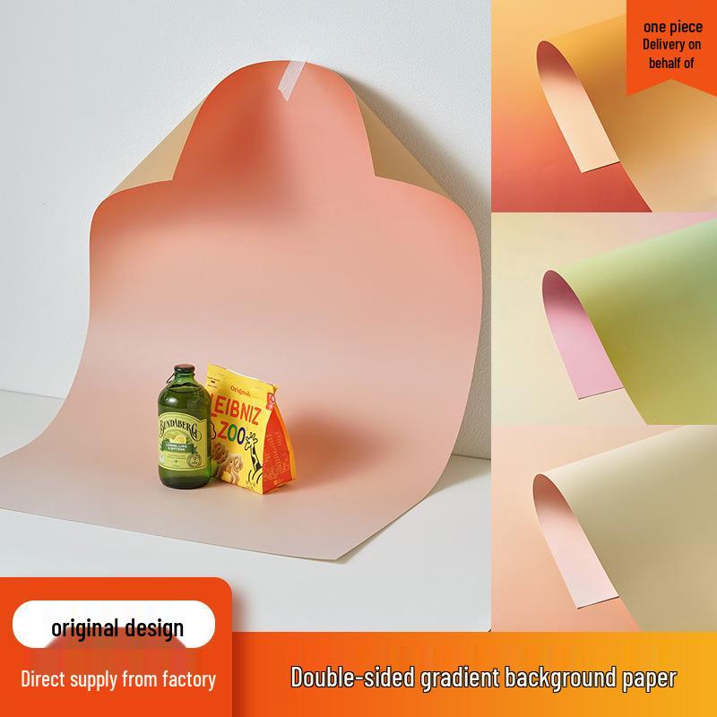 Zweiseitiger Gradient-Fotohintergrund für Produkt- und Stillleben-Aufnahmen