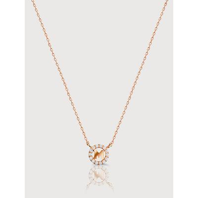 Tuberare Rose Silver Necklace A201Sn9104Rpa 42Cm