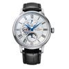 [Orient Star] ORIENT STAR Automatic Watch M45 F7 Mechanical Moon Phase Japanese Made with Extra Strap 2-Year Warranty RK-BT0001S Men's White