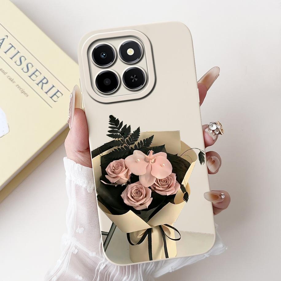 For Cover Honor X6c Phone Case Cute Cartoon Rabbit Love Heart Shockproof Funda For HonorX6c 4G NIC-LX1 NIC-LX2 NIC-LX3 X 6c Capa