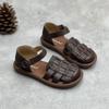 Women's Summer Handmade Pure Leather Sandals Cowhide Casual Sandals