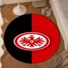 Eintracht Frankfurt Wappen Runde Matte Heimdekoration, Stuhlmatte Für Wohnzimmer, Schlafzimmer, Fußmatte Heimdekoration Geburtstagsgeschenk Weihnachtsgeschenke