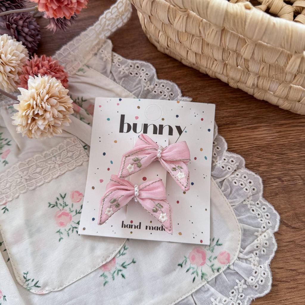 2 Stück/Los Kinder Schmetterling Haarspangen Handgemachte Stickerei Baby Mädchen Süße Haarspangen Haarspangen Haarklammern Haarschmuck Kopfschmuck