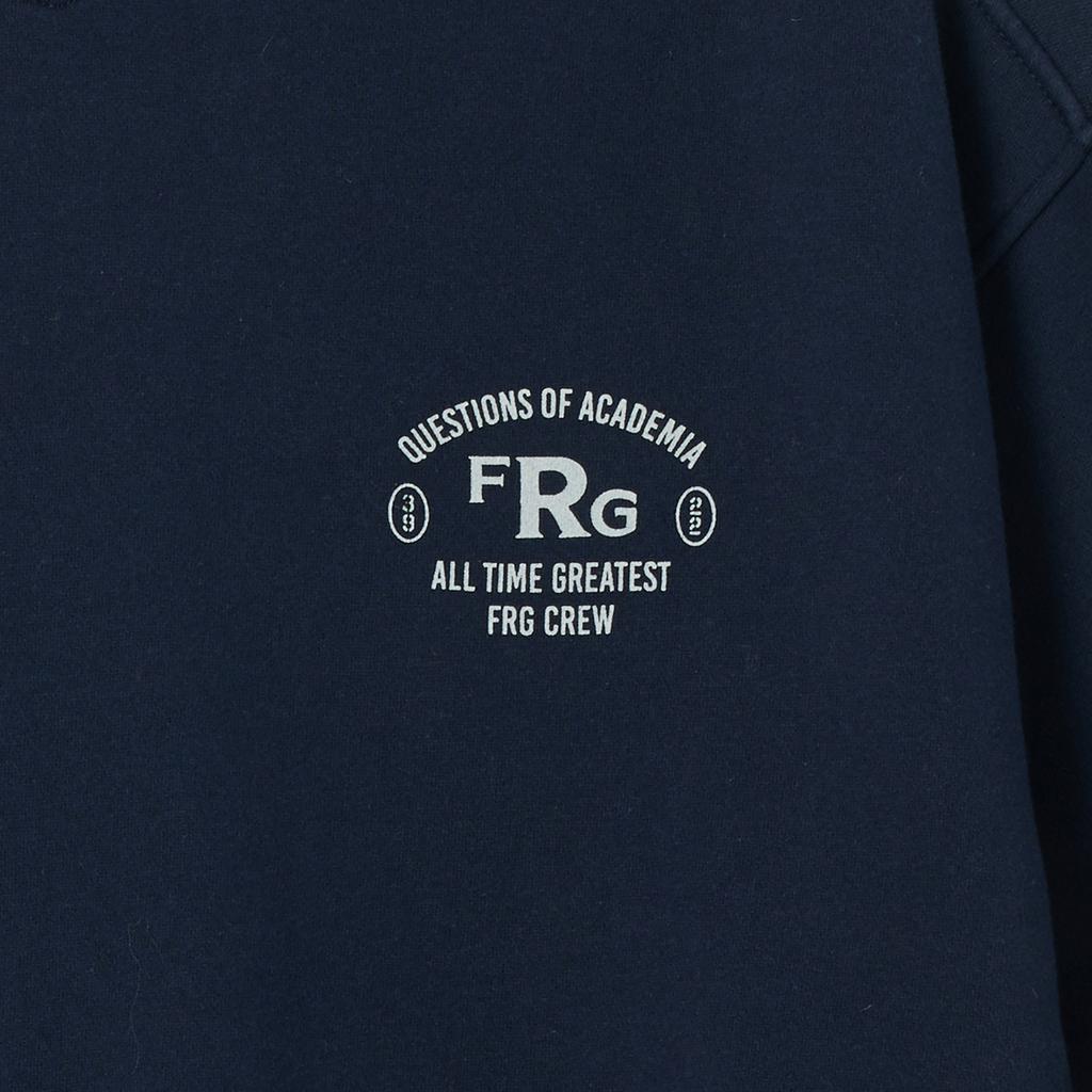 FRAGE V-Neck County Sweatshirt - Navy