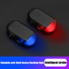 Strobe Signal Sicherheitssystem Universal-Blitz Warnung Led Licht Alarm Lampe Auto Solar Power Simulation Gefälschte Anti-Diebstahl Vorsicht