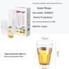 MARYYA Disposable Diamond Aviation Cups 300ml