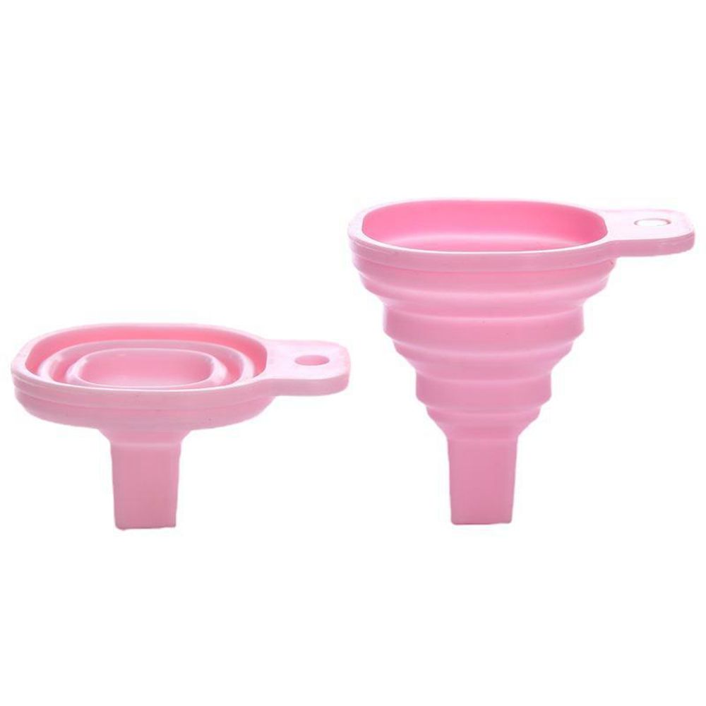 Utensils Telescopic Silicone Collapsible Funnel Liquid Dispensing Funnel Kitchen Tool Hopper