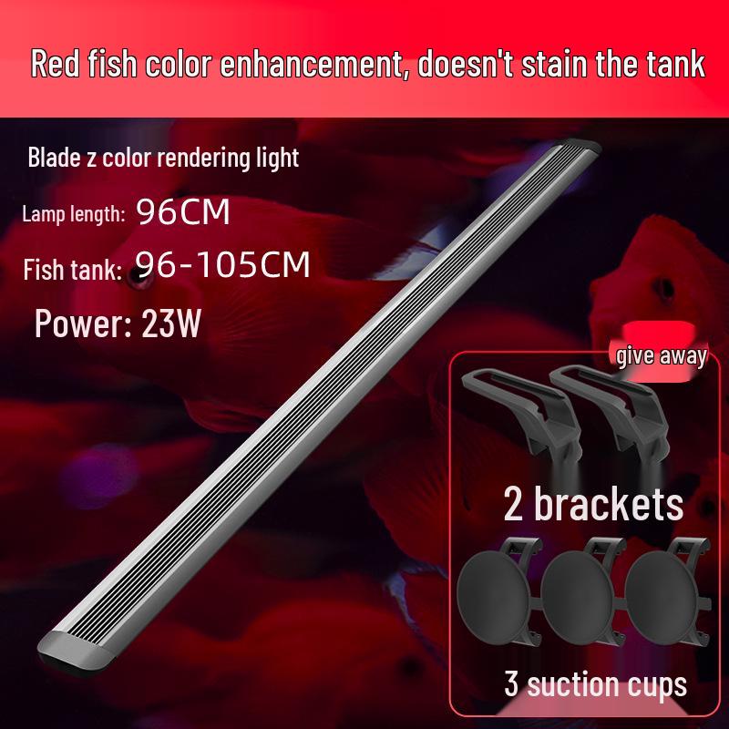 Ji Yin Waterproof LED Light for Native Fish Tanks, Algae Control, Submersible Stream Tank Lighting