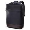 Slim Business Backpack for Large Popular Business Backpack with PC Storage [Sacro] Men, Capacity, Pocket, Stylish, Breathable, Cool, Navy/Brown