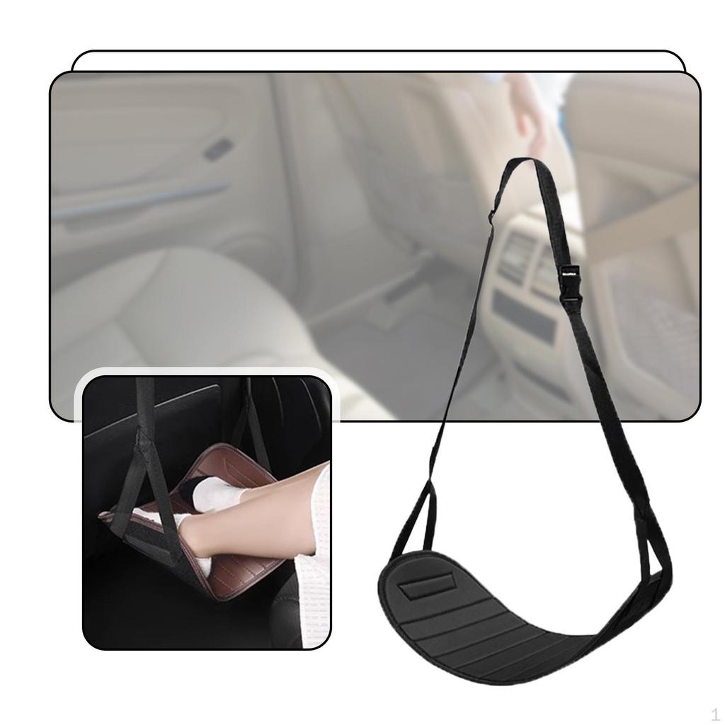 Car Footrest for Kids Airplane Foot Rest Rear Seat Convenient Travel Essentials Long Adjustable