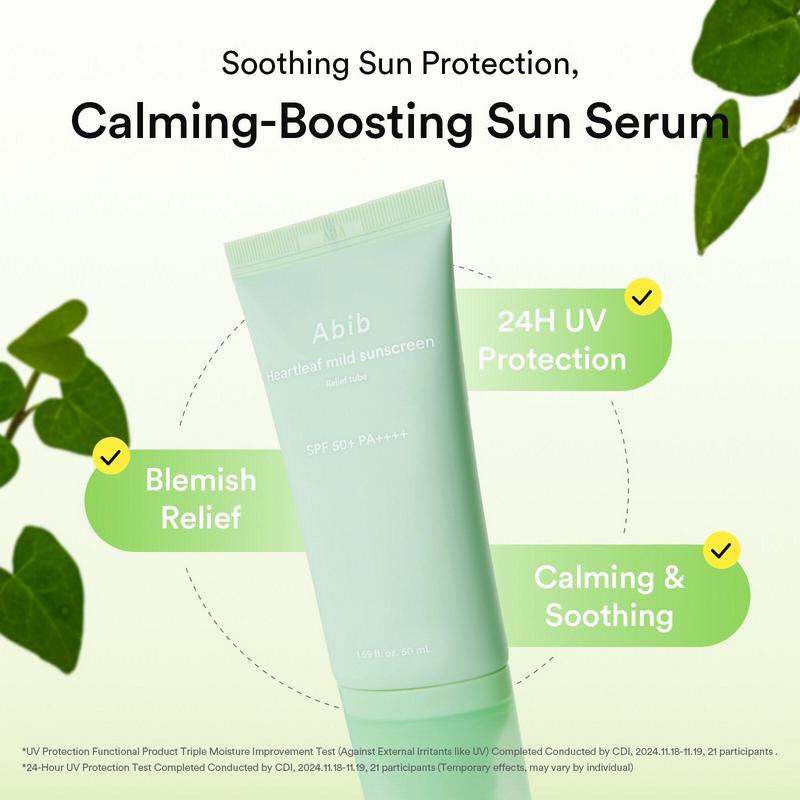 ABIB Sonnencreme Tube SPF50+ PA++++ 50ml 4 Typen / Aufhellend, Beruhigend, Feuchtigkeitsspendend, Pflegend, Koreanische Kosmetik, Kbeauty