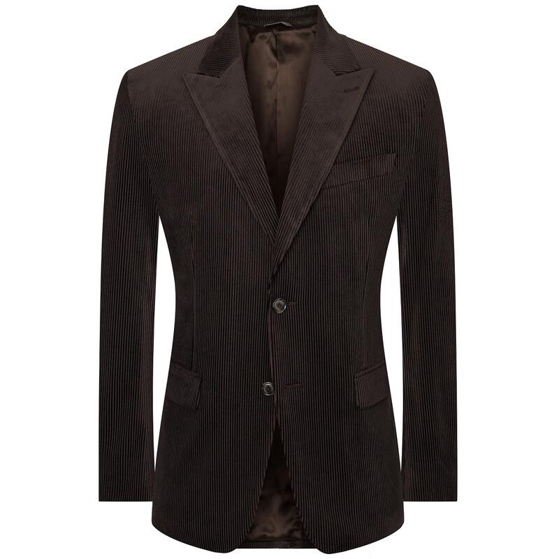Saint Angelo Men's Peak Lapel Slim Fit Casual Blazer ESU243812U