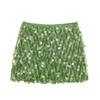 2026 Winter Women's European & American Style Sequin Miniskirt: Sexy Hip-Hugging Short Skirt