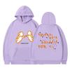 Hooded Sweater Fashion Print Double Astronaut Hooded Loose Jacket Casual Sports Sweater Couple