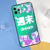 Vaporwave Glitch Anime Phone Case For iPhone 16 Pro Max 13 12 Mini 11 14 15 Pro Max XR 16 15 Plus 16e Cover Shell